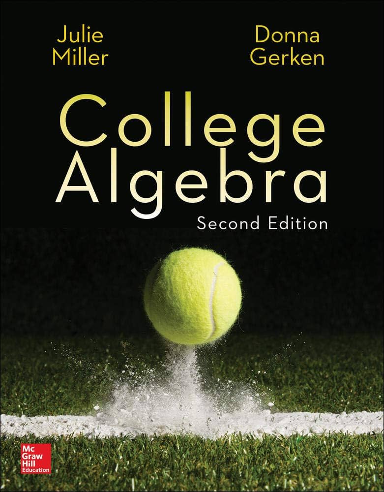 College Algebra: Miller, Julie, Gerken, Donna: 9780077836344