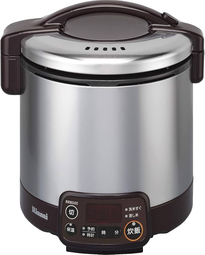 Amazon | リンナイ こがまる タイマー・ジャー付きガス炊飯器 5合炊き