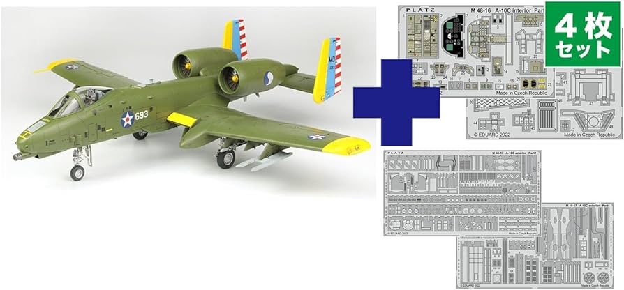 Amazon | プラッツ/イタレリ 1/48 アメリカ空軍 攻撃機 A-10C サンダー