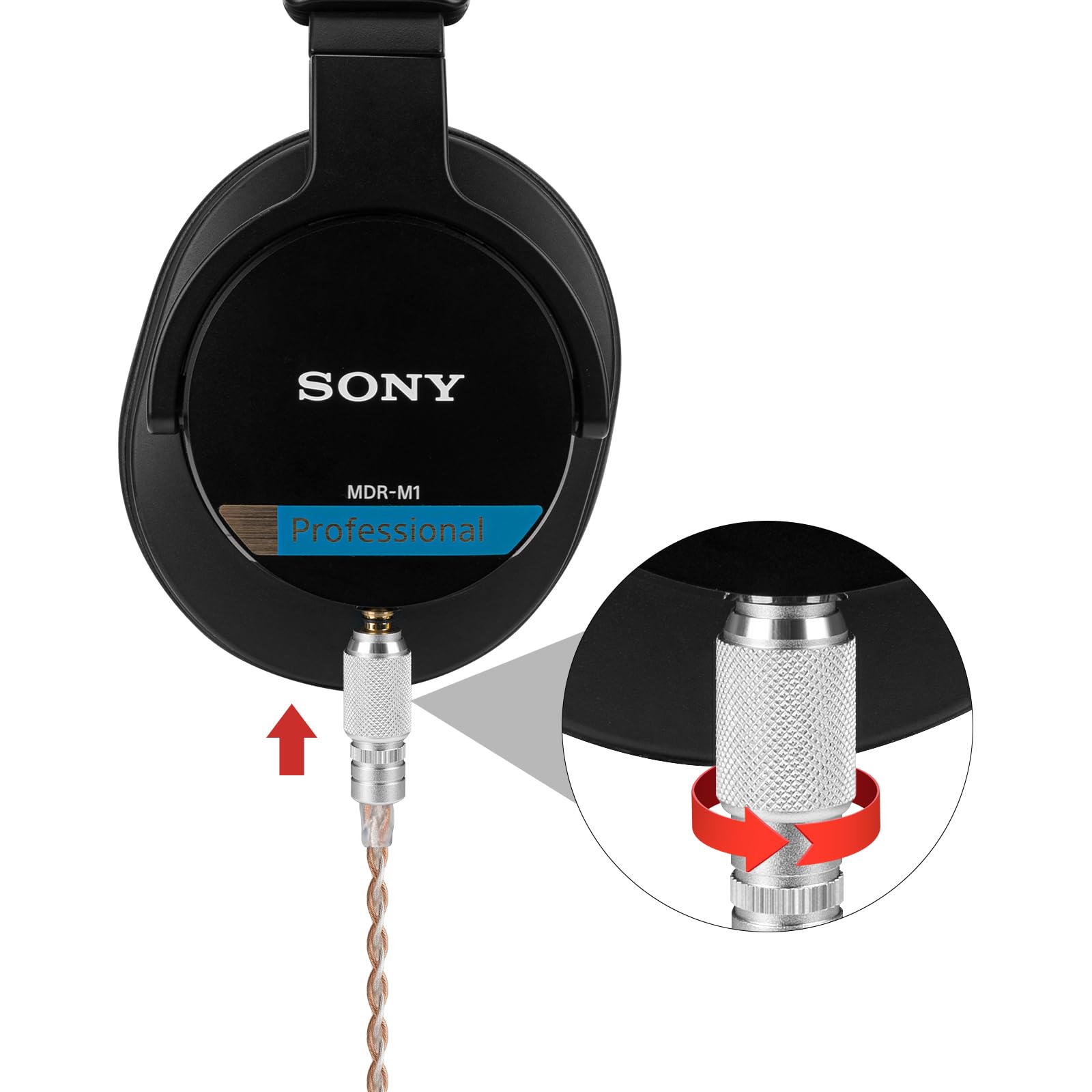 Amazon.com: GEEKRIA Apollo Silver-Plated Upgrade 4.4mm to 3.5mm