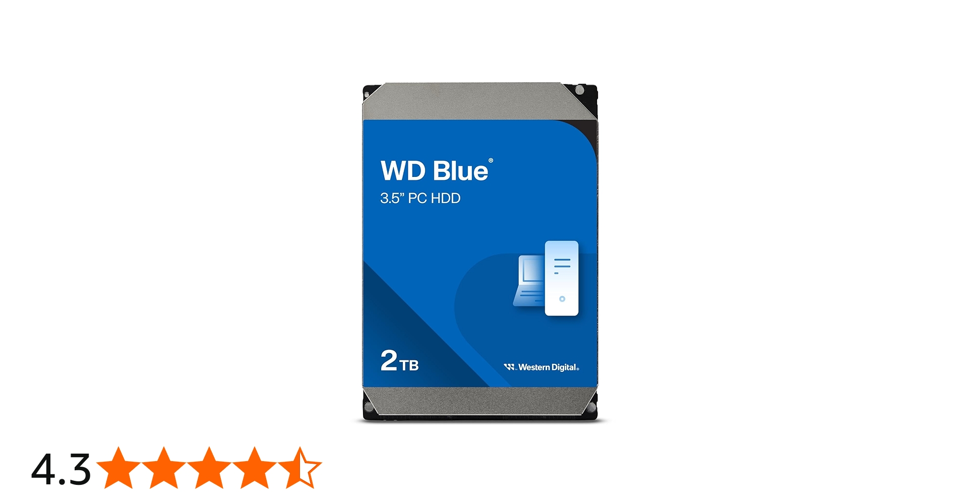 Amazon | ウエスタンデジタル 2TB WD Blue PC 内蔵ハードドライブ HDD