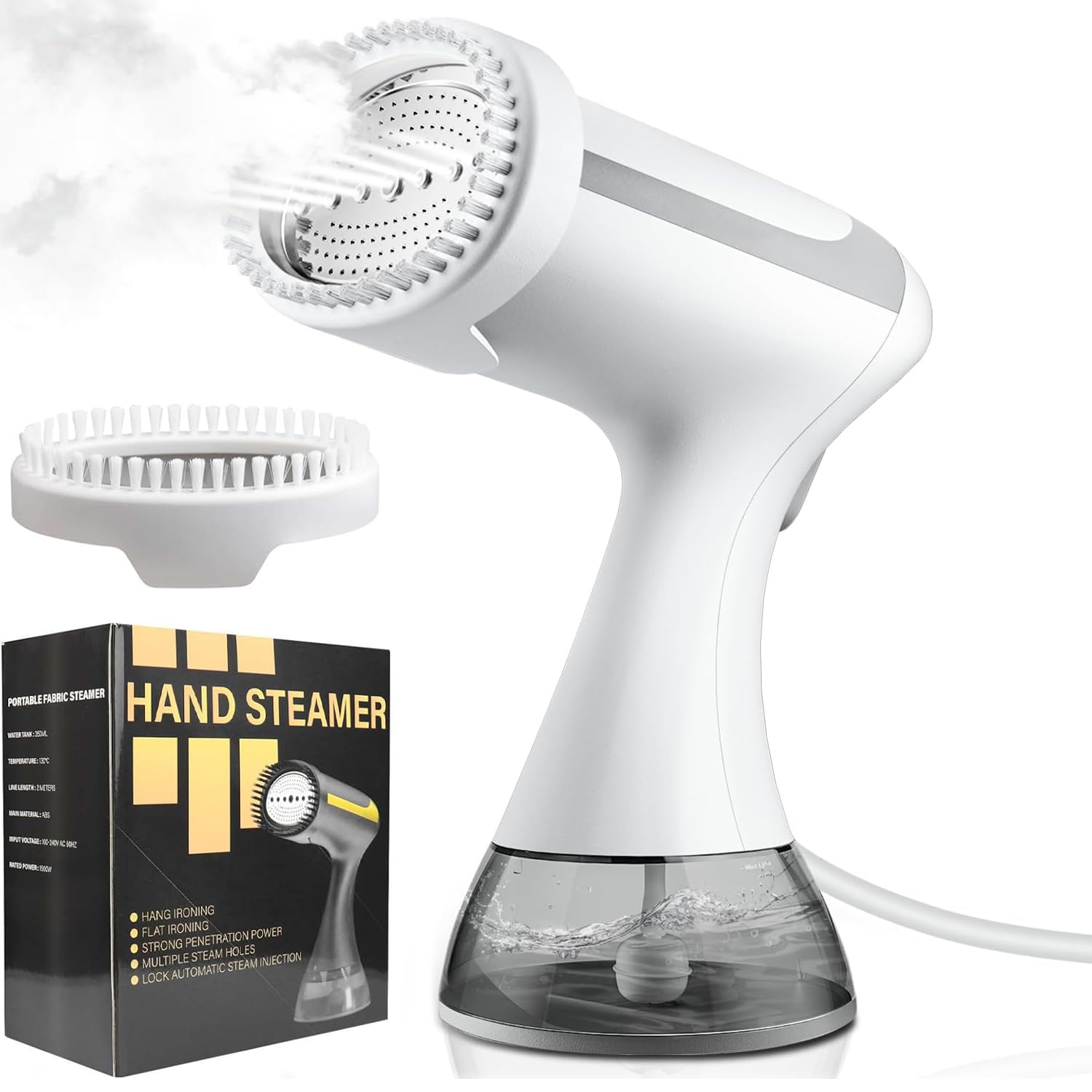 Amazon | スチームアイロン 22分連続スチーム 衣類スチーマー 300ML大