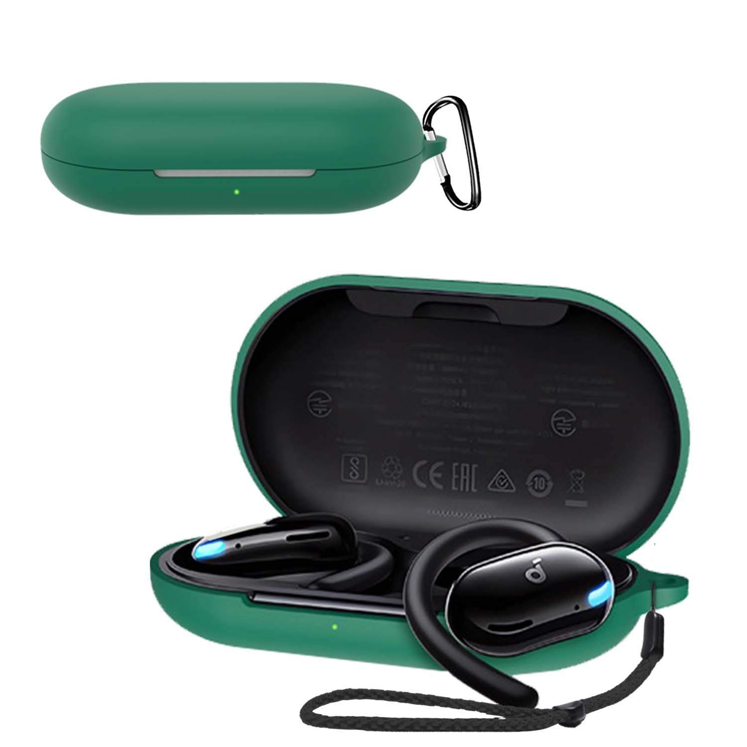 Amazon | For Anker SoundCore V20iイヤホン 用 ケース シリコン保護