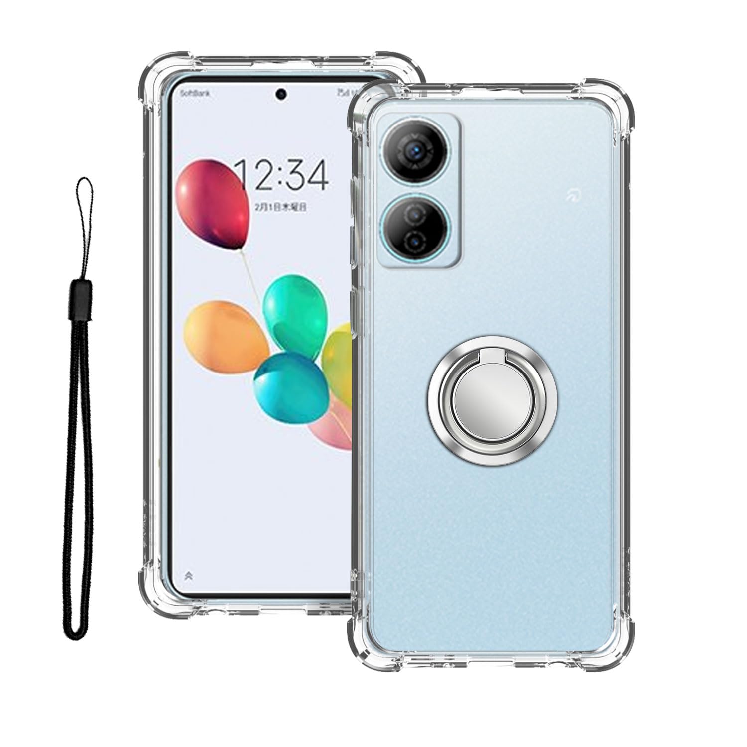 Amazon.co.jp: ZTE あんしんファミリースマホ 用 ケース 保護カバー