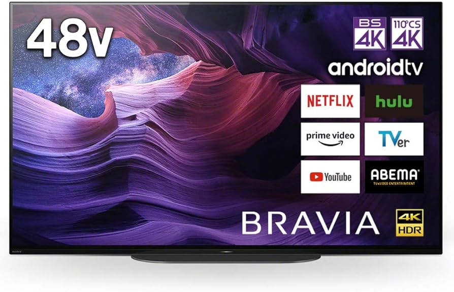 Amazon | ソニー 48V型 4K 有機EL テレビ ブラビア KJ-48A9S OLED 倍速