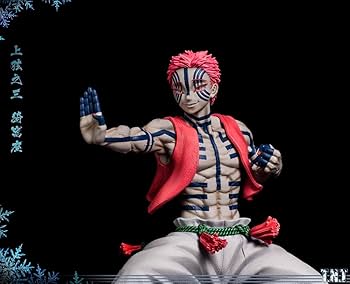 Amazon | 上弦参 猗窩座 あかざ 鬼滅 フィギュア ガレージキット