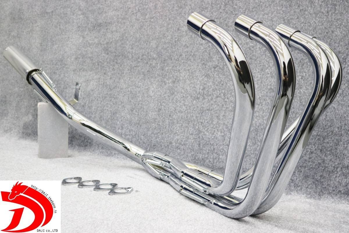 Amazon | ゼファー400 マフラー (DJガニマタ8分割メッキ) /50.8π