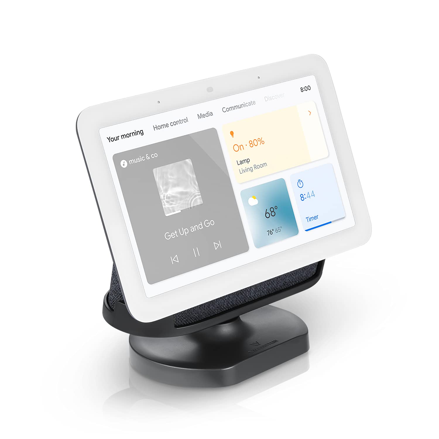 Wasserstein Adjustable Stand for Google Nest Hub (2nd Gen) - Made
