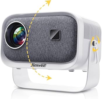 Amazon.co.jp: 【360°回転可能】Jimveo プロジェクター 天井投影 家庭