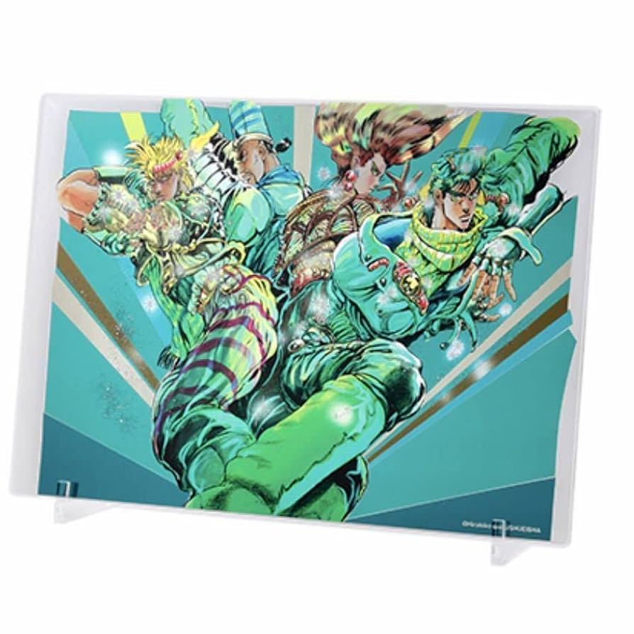 THE JOJO WORLD アクリルアートパネル 空条承太郎 ジョジョワールド