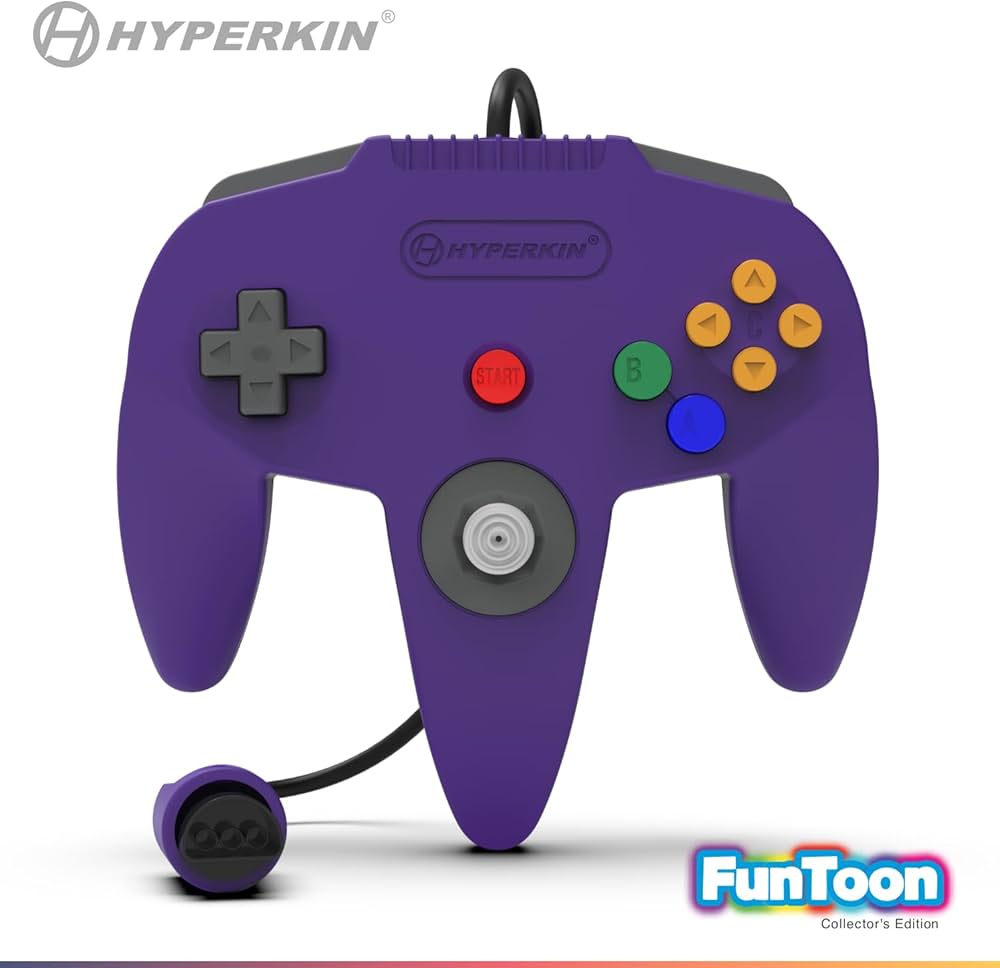 Amazon.com: Hyperkin Captain Controller for N64, Wired Gamepad