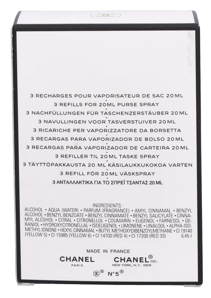 Amazon.com : Chanel - No.5 Eau De Toilette Purse Spray Refills