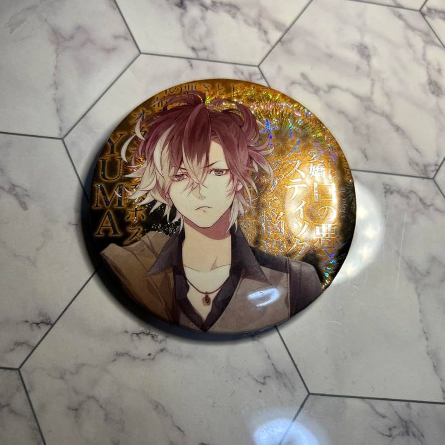 DIABOLIK LOVERS 無神アズサ 万魔殿 ホロ 缶バッチ