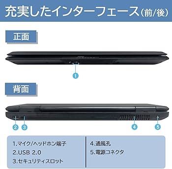 Amazon.co.jp: 【整備済み品】 NEC ハイスペックノートPC VK26/VK27