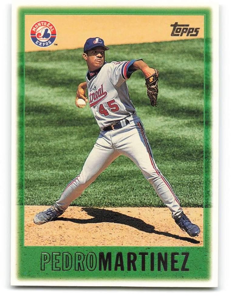 Amazon.com: 1997 Topps #158 Pedro Martinez NM-MT Montreal Expos