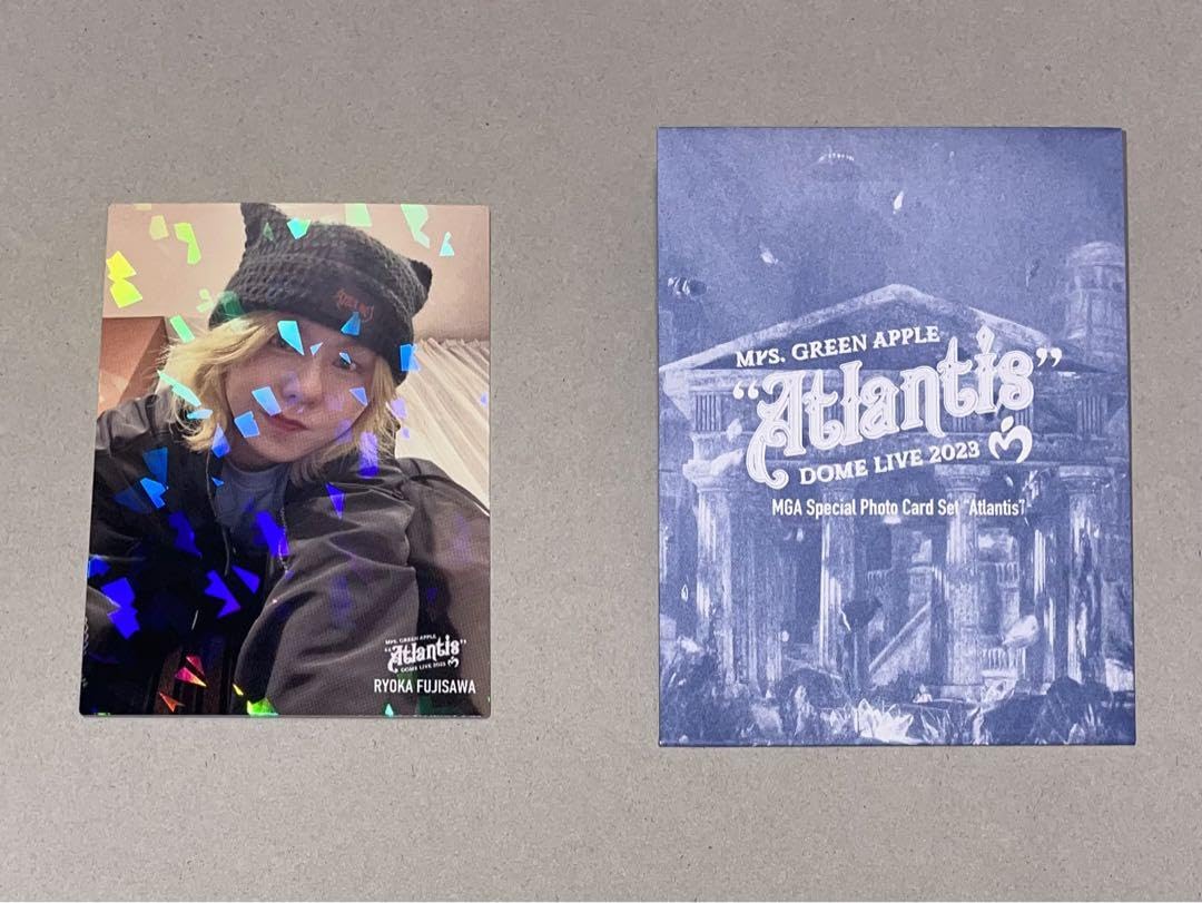 Amazon.co.jp: Mrs.GREENAPPLE 藤澤涼架 Atlantis フォトカ レア