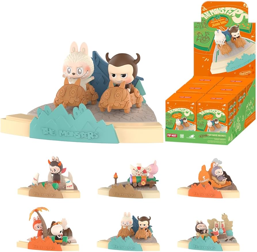 Amazon | POP MART THE MONSTERS Playing Games シリーズ シーンセット