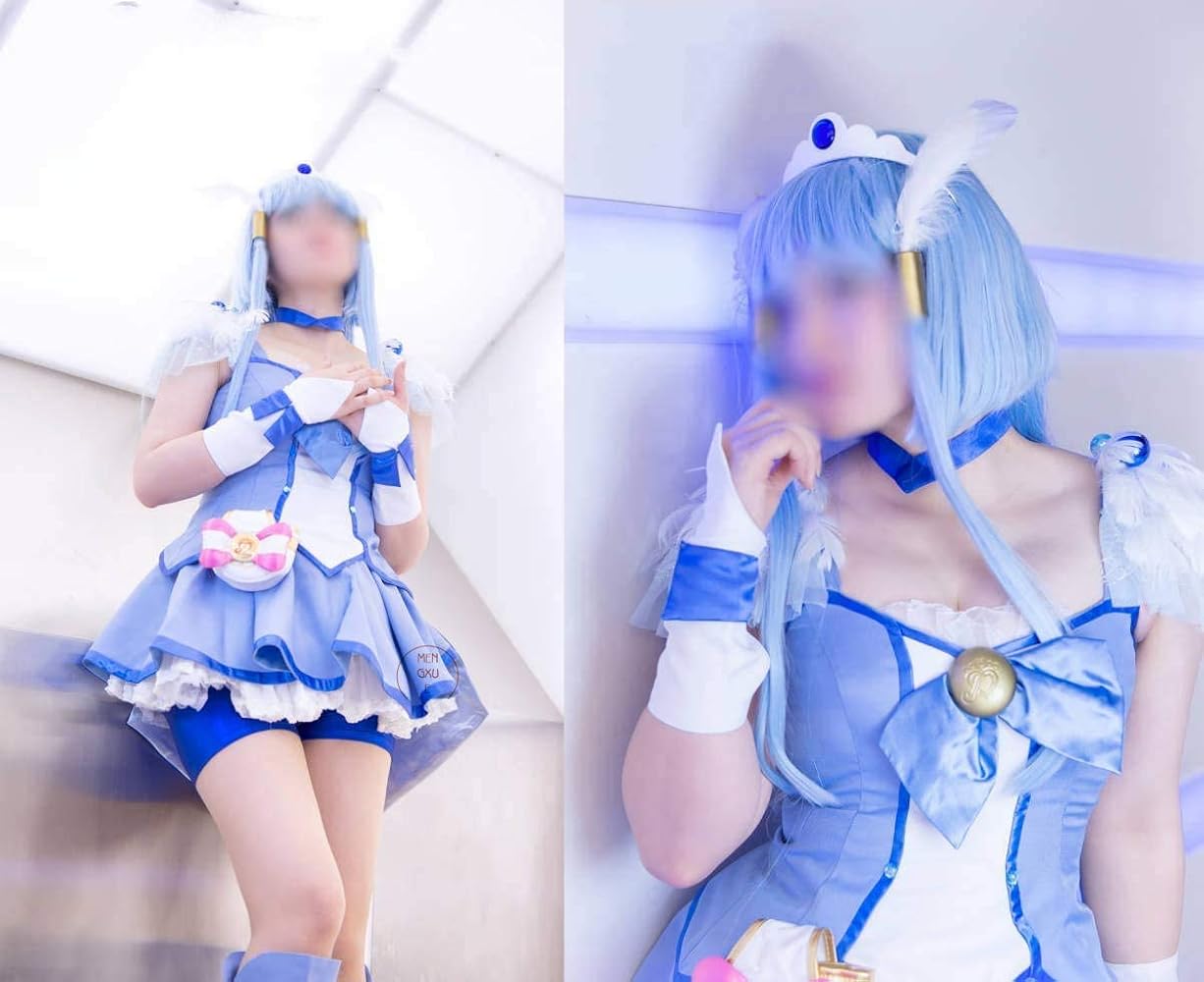 Amazon.co.jp: [MENGXUE] コスプレ衣装【スマイルプリキュア！】キュア