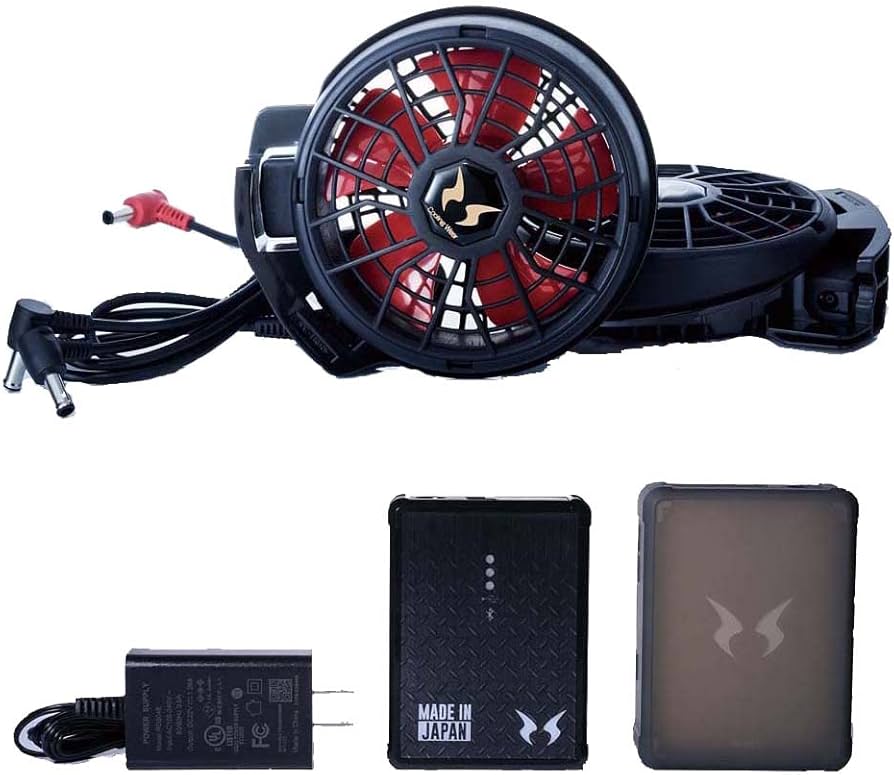 Amazon.co.jp: サンエス 空調風神服 日本製12V仕様リチウムイオン