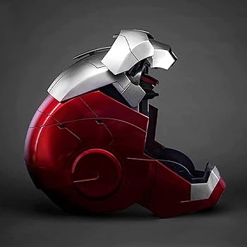 Amazon.co.jp: アイアンマンヘルメット1：1本物のウェアラブルMK5電動