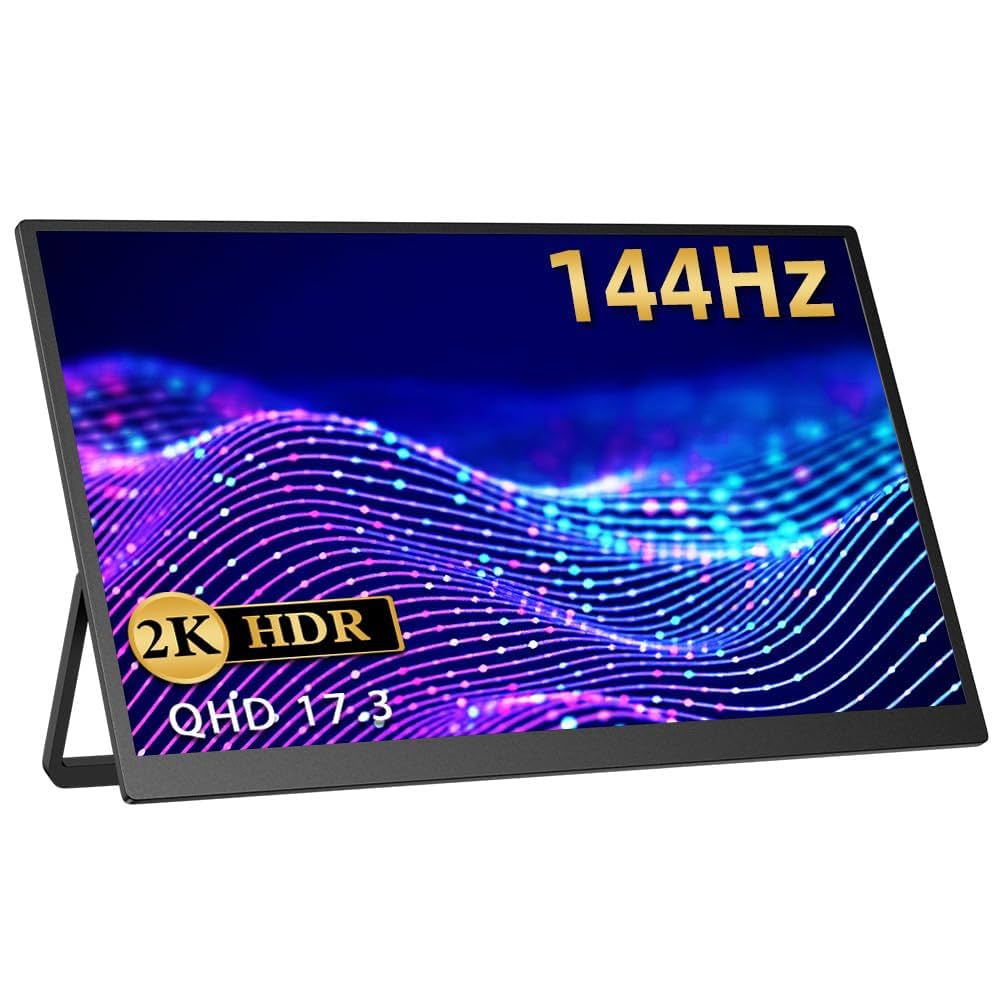 モバイルモニター 17.3インチ ディスプレイ IPS液晶パネル ゲーム