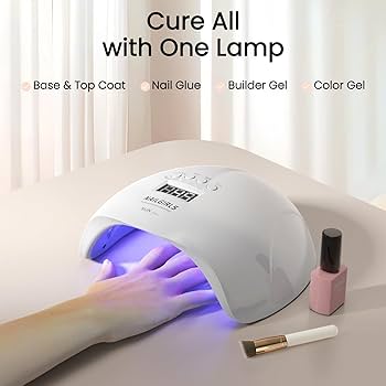 Amazon.com: NAILGIRLS 150W UV LED Nail Lamp with Auto Sensor
