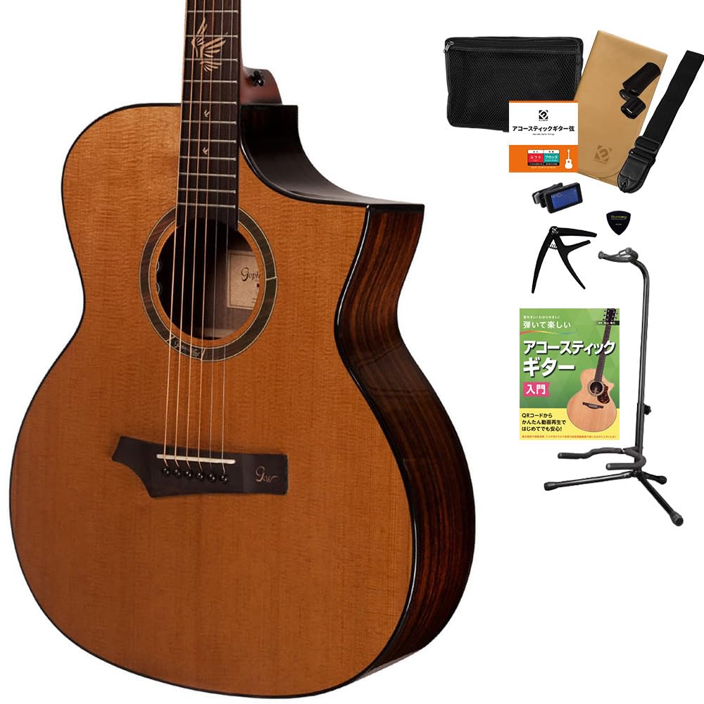Amazon | Gopher Wood Guitars i320RCE-JP/Origin アコースティック