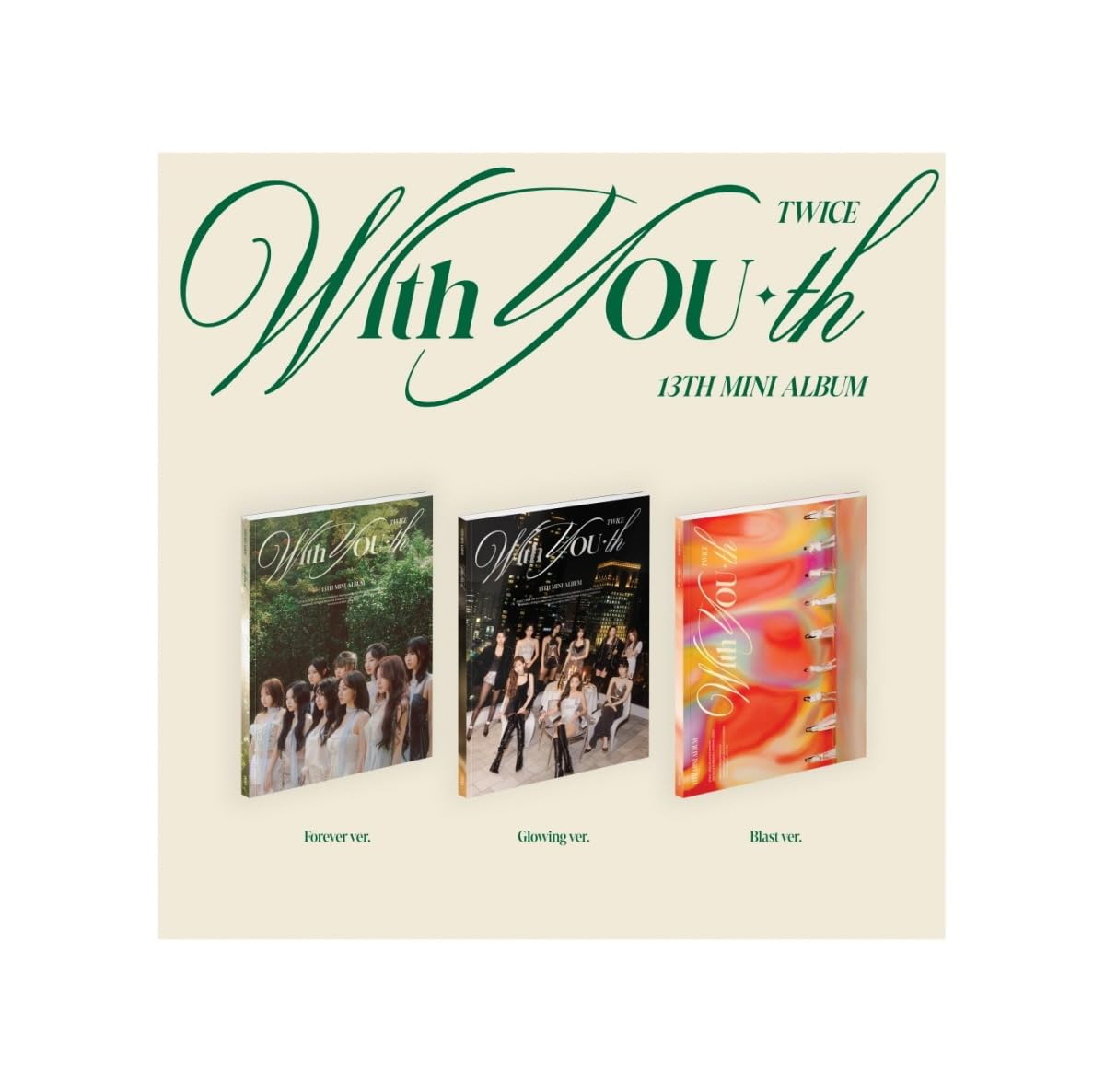 Amazon.co.jp: トゥワイス TWICE - With YOU-th (13thミニアルバム