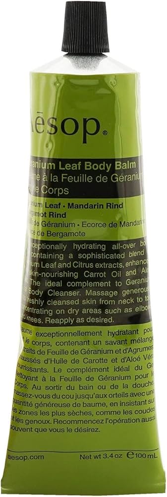 Amazon | イソップ Aesop ゼラニウム ボディバーム 100ml cs | Aesop