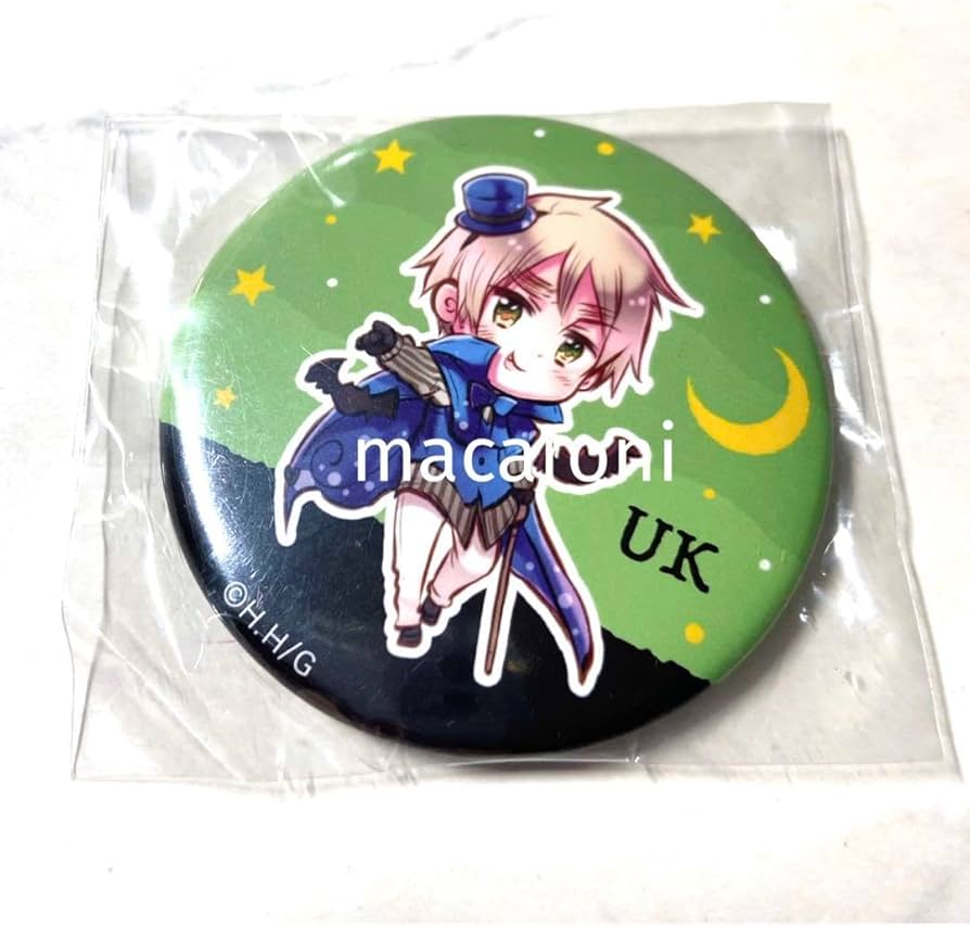 ヘタリア ミクガ イギリス 缶バッジ ヘタリア イギリス 缶バッジ