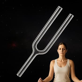 Amazon | 【432Hz 】特大 クリスタルチューニングフォーク 音叉