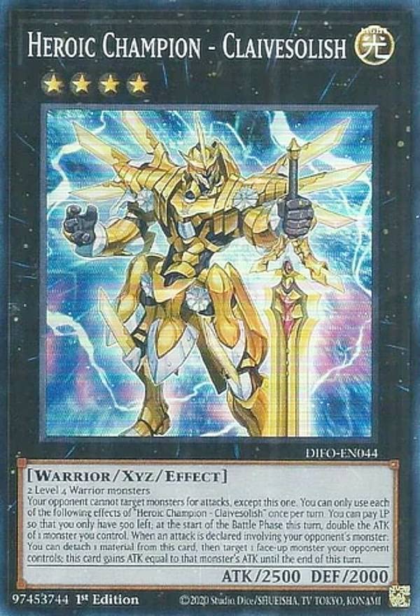 Amazon.co.jp: 遊戯王 DIFO-EN044 H－C クレイヴソリッシュ Heroic