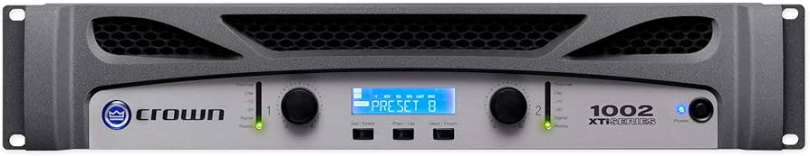 Amazon.com: Crown XTi1002 Two-channel, 1400-Watt at 4Ω Bridged