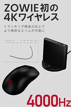 Amazon | ベンキュージャパン BenQ ZOWIE U2-DW ワイヤレスゲーミング
