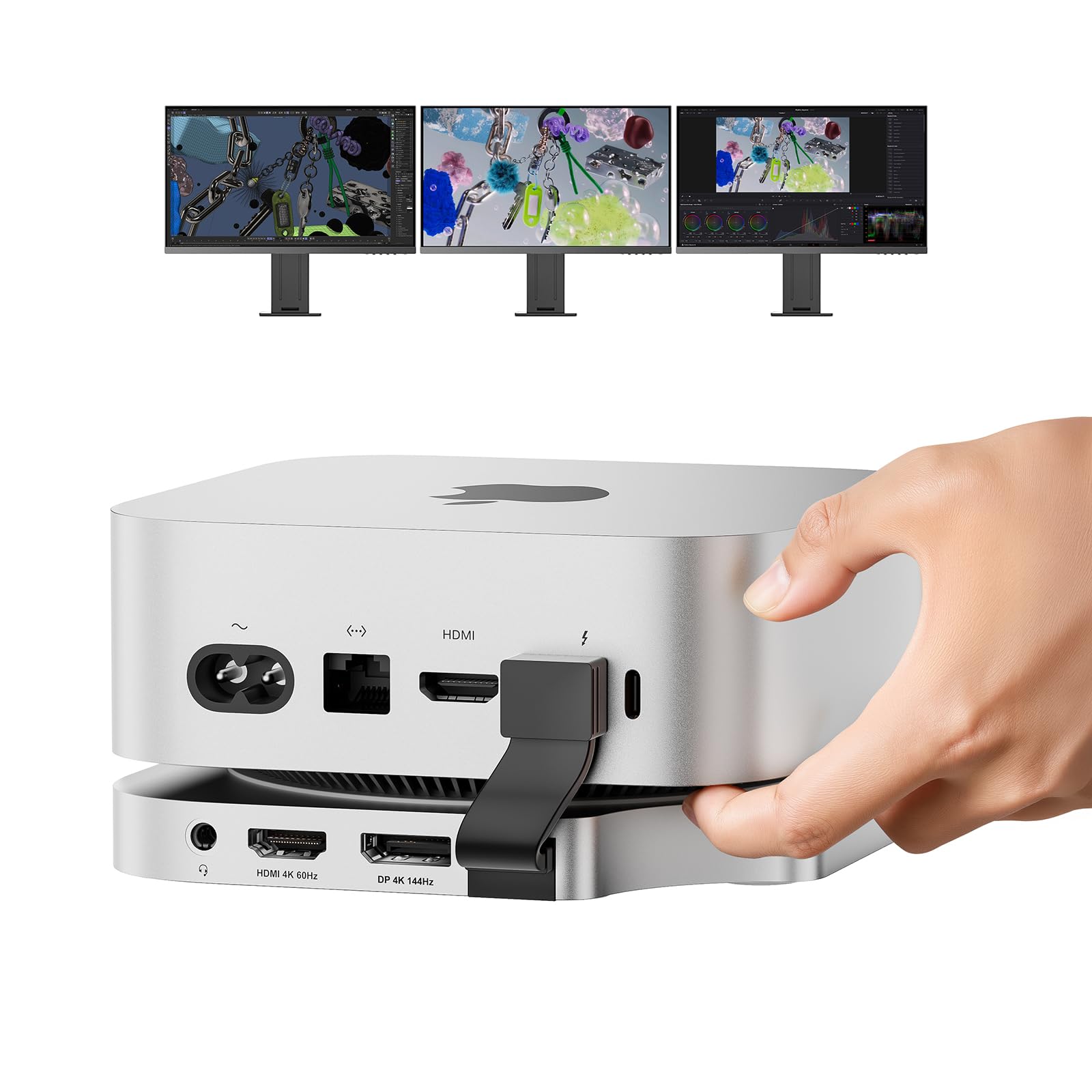 Amazon.com: Minisopuru MINI4MAX Mac mini M4 Dock with 4K@60Hz HDMI