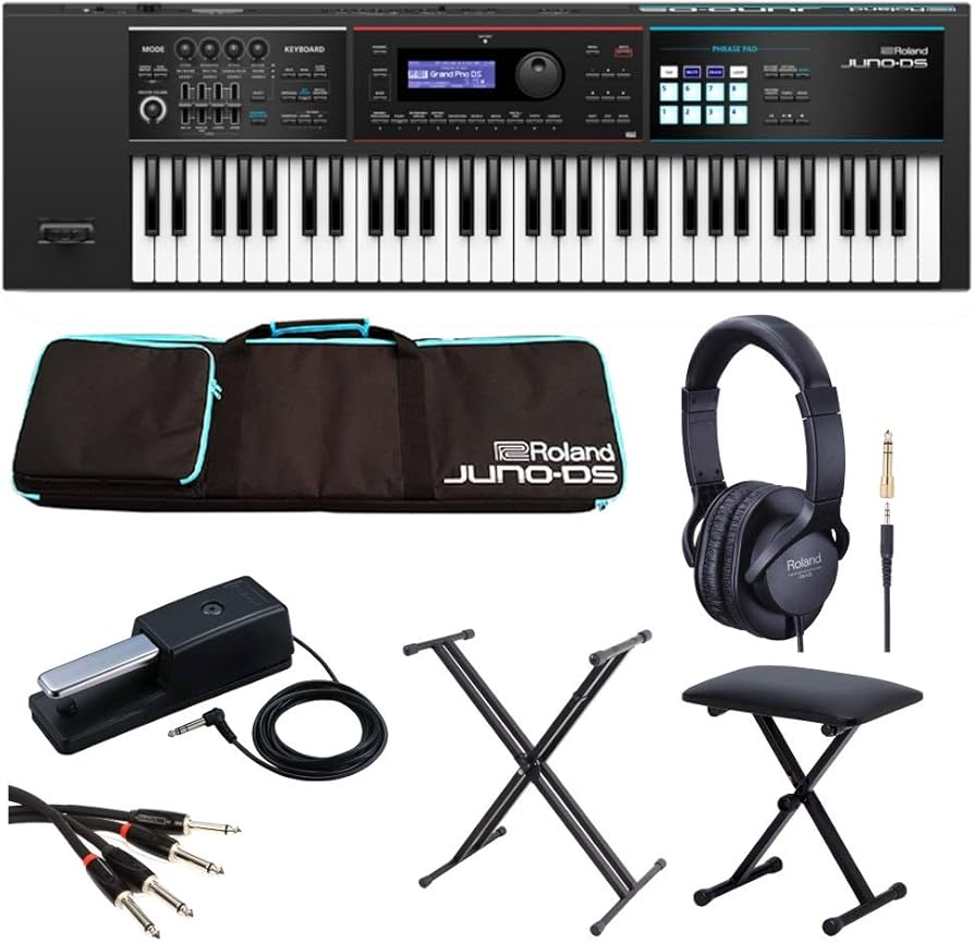 Amazon | Roland Synthesizer JUNO-DS61 【Roland製/純正アクセサリー