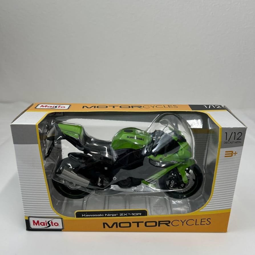 Amazon | AOSHIMA Maisto 1/12 KAWASAKI ZX-10R Ninja アオシマ