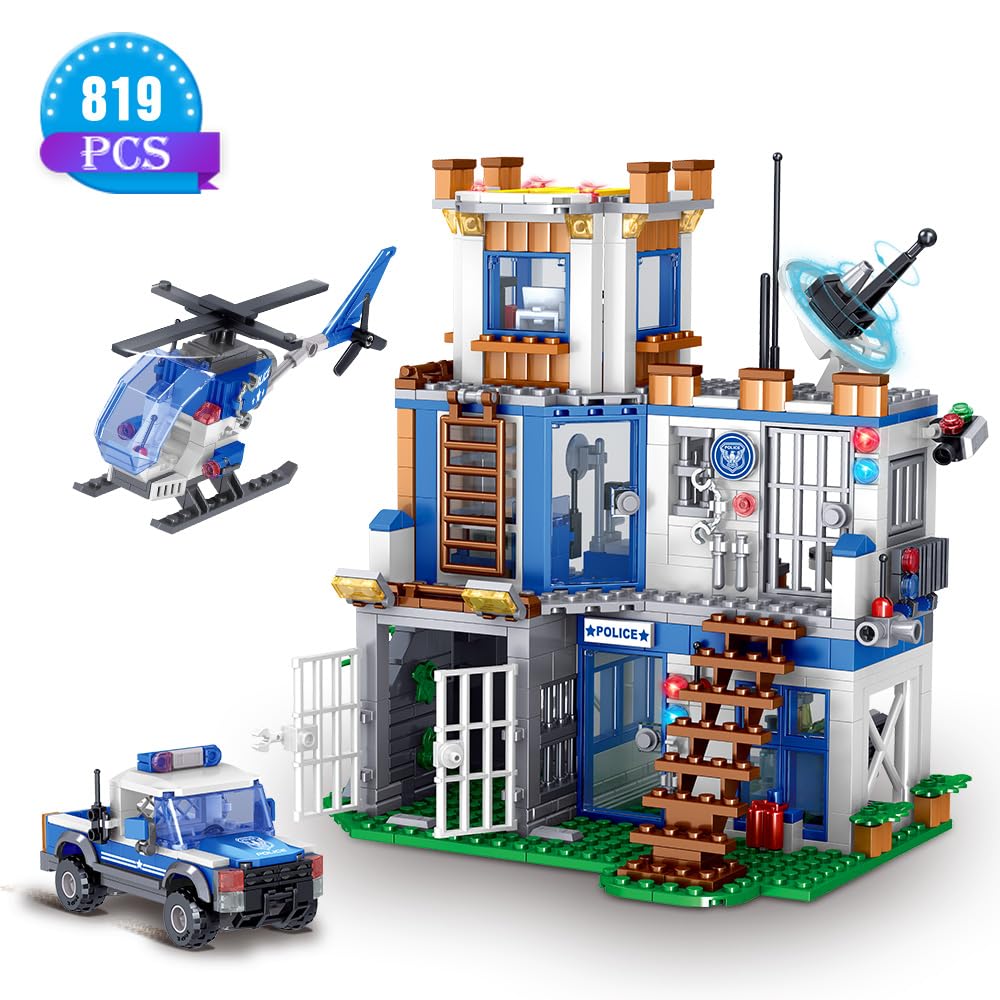 Amazon.co.jp: MindBox シティポリスステーションビルディングセット