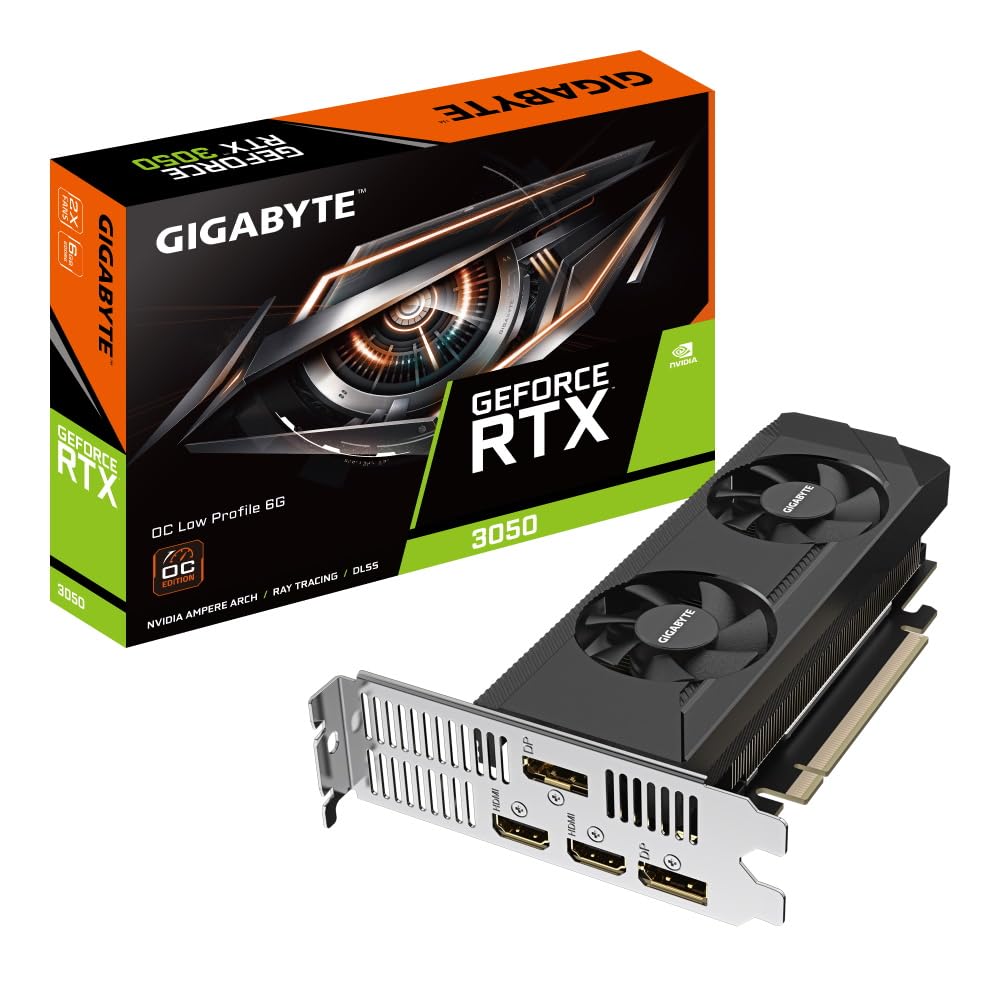 Gigabyte GeForce RTX 3050 OC (6GB GDDR6/PCI Express 4.0/MHz/MHz