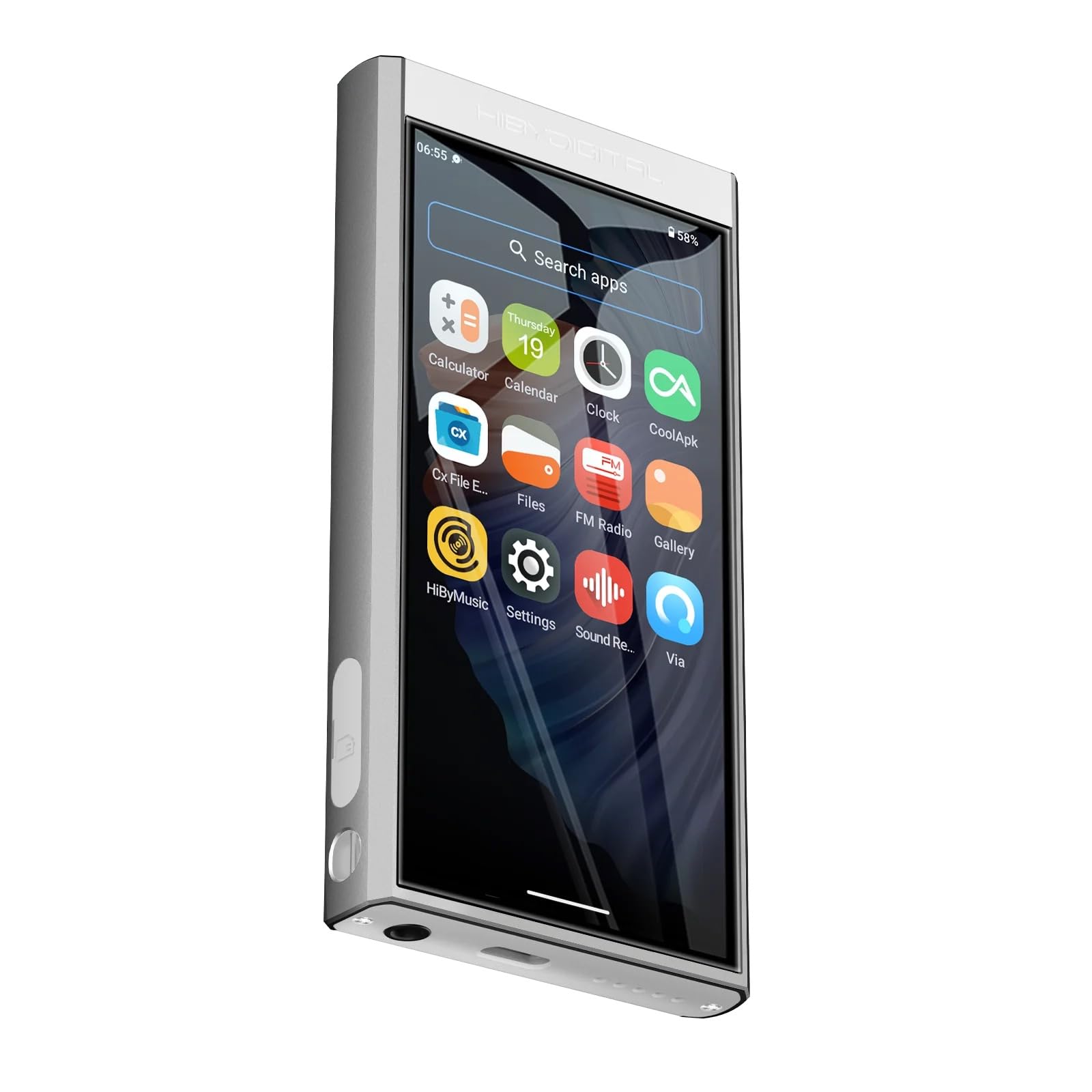 Amazon.co.jp: HiBy ユーティリティDAP M300 (シルバー) : 家電＆カメラ