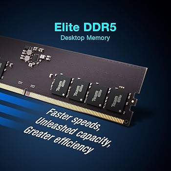 TEAMGROUP Elite DDR5 16GB 6000Mhz PC5-48000 CL48 Non-ECC