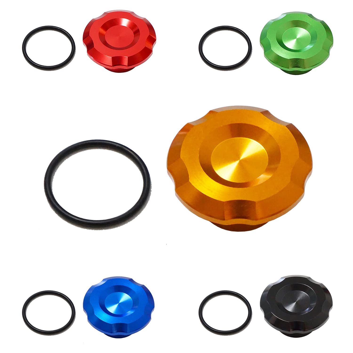 Amazon.co.jp: NINJA ZX-25R ZX-4R ステムナットキャップ 金 SNIPER