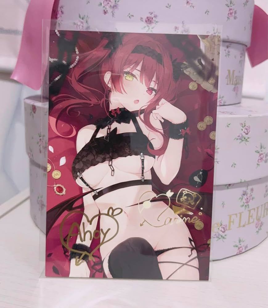 Amazon.co.jp: 宝鐘マリン 2020 誕生日記念 直筆メッセージ入りポスト