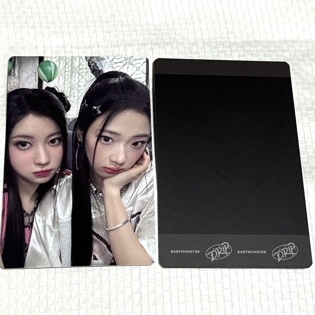 Amazon.co.jp: BABYMONSTER ポップアップ 限定 ルカ アサ チェキ