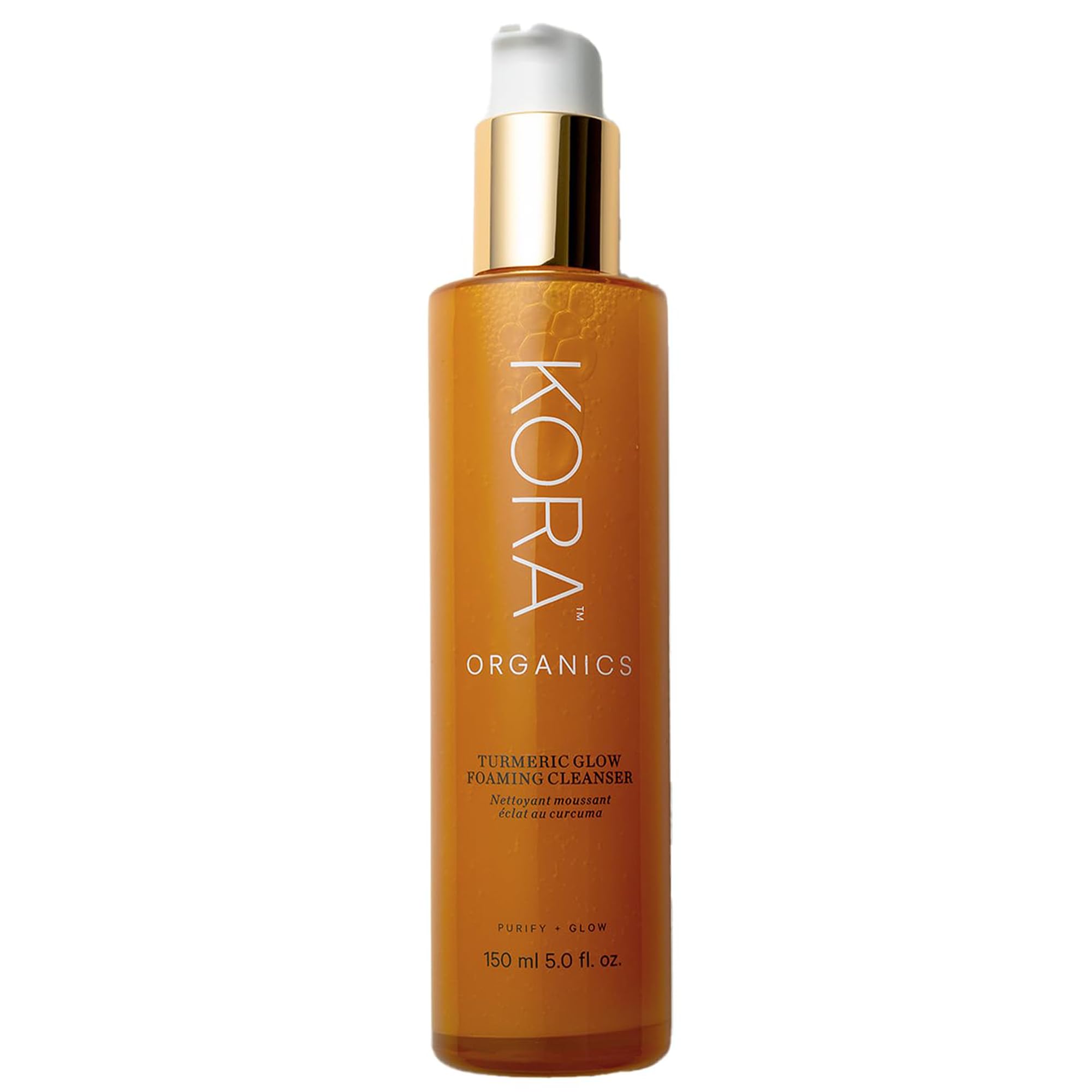 Amazon.com: KORA Organics Turmeric Glow Foaming Cleanser, Cleanse