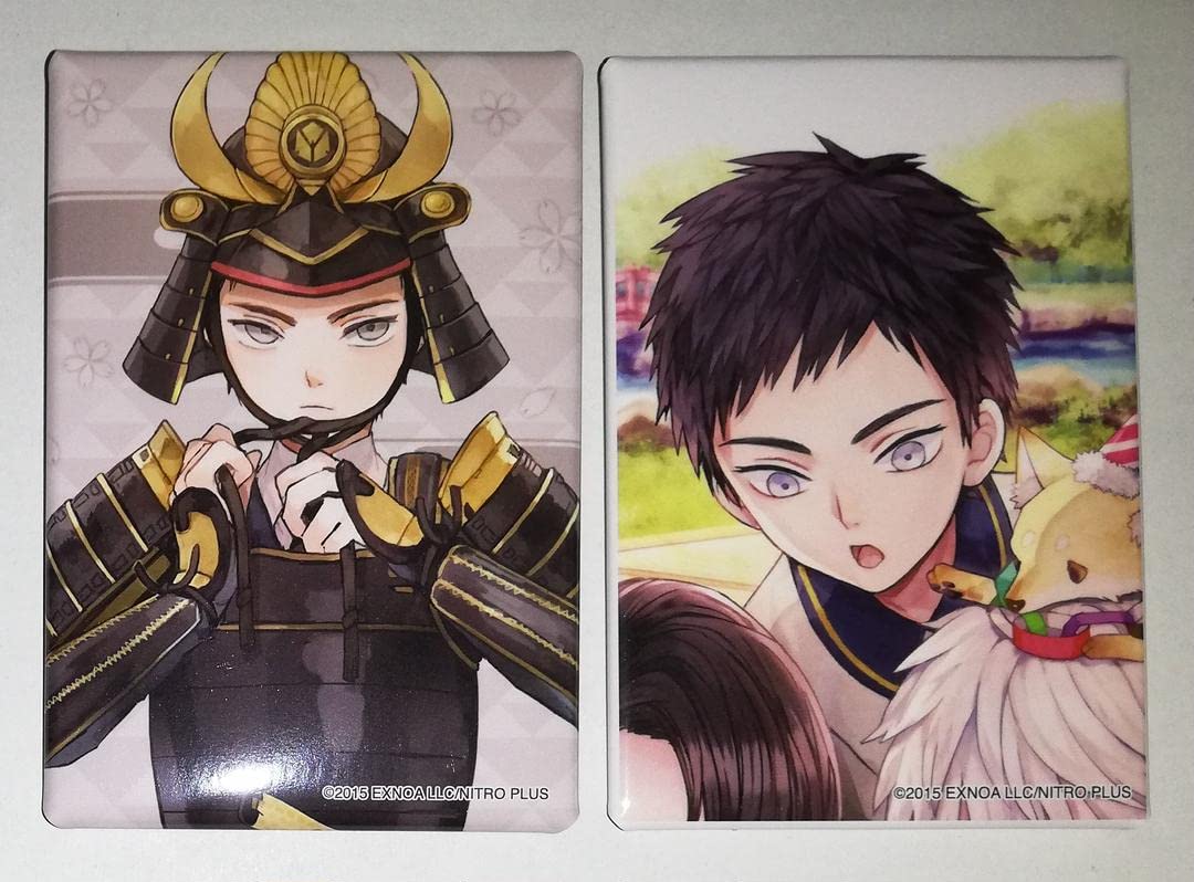 Amazon.co.jp: 刀剣乱舞 とうらぶ 厚藤四郎 スクエア缶バッジ セット