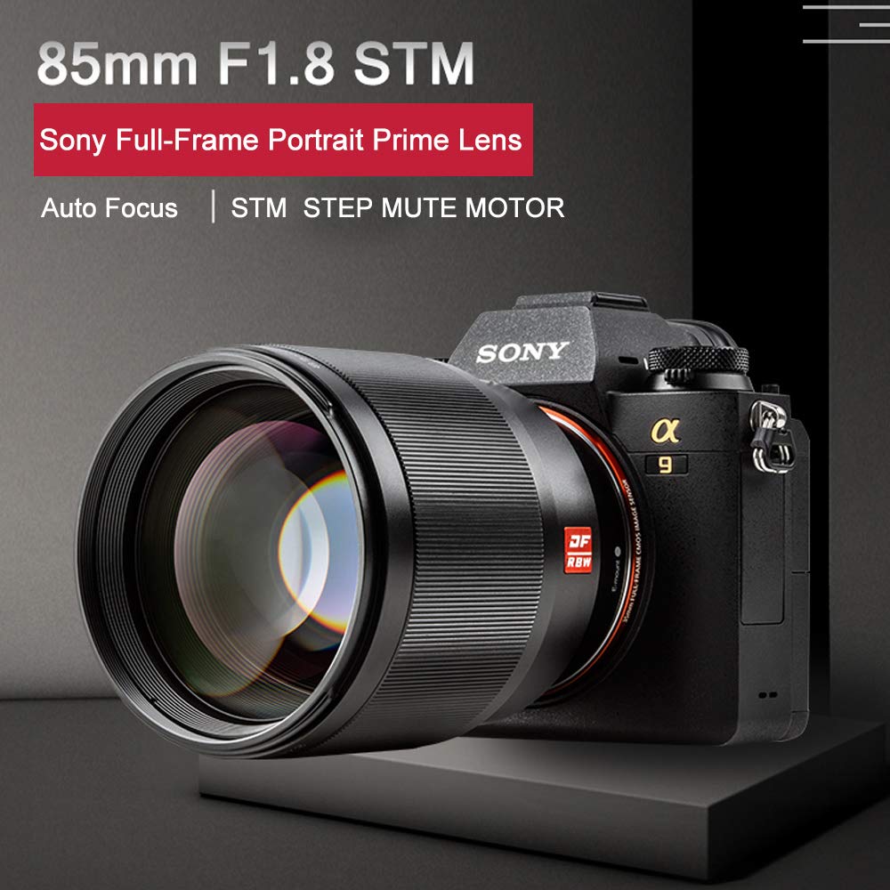 Amazon | VILTROX 85mm F1.8 II ソニーEマウントォーカスレンズ フル