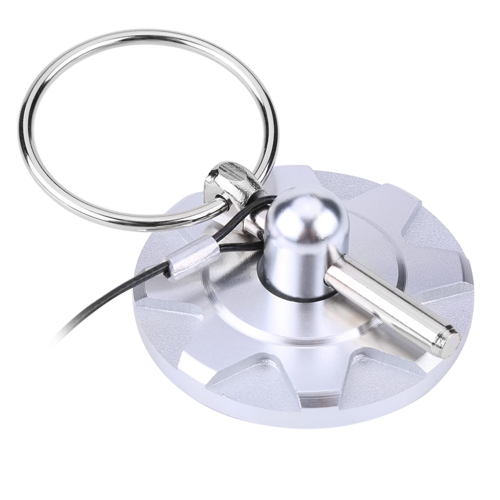 Amazon | フードピンロックボンネットピン 2個 ユニバーサル 銀 CNC