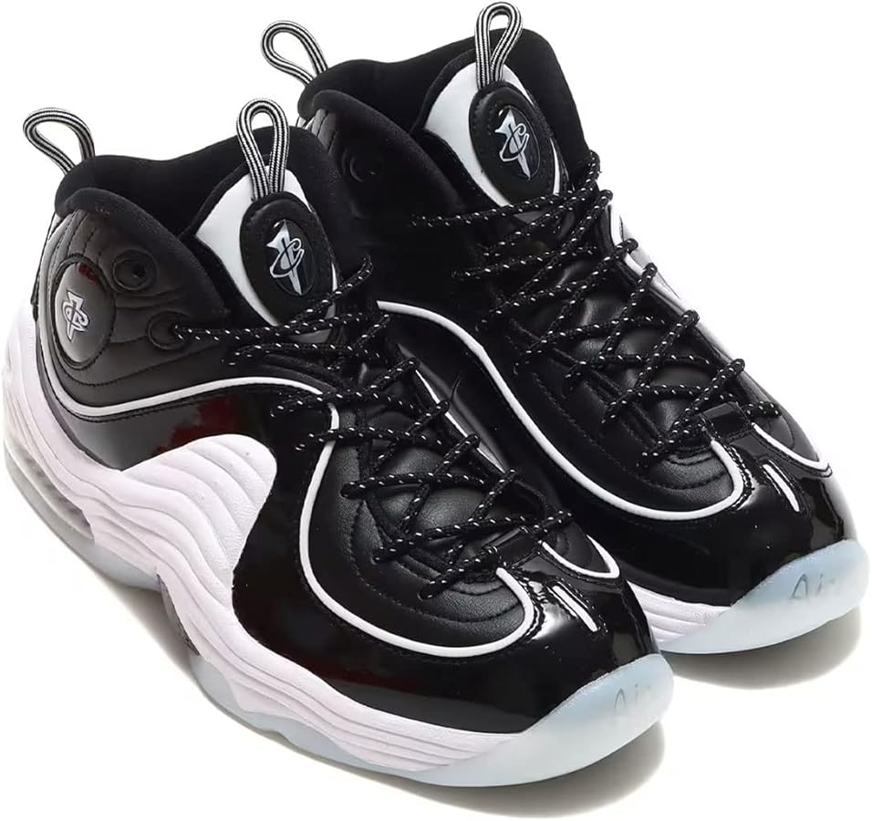 Amazon | [ナイキ] エア ペニー 2 AIR PENNY 2 ブラック/ホワイト