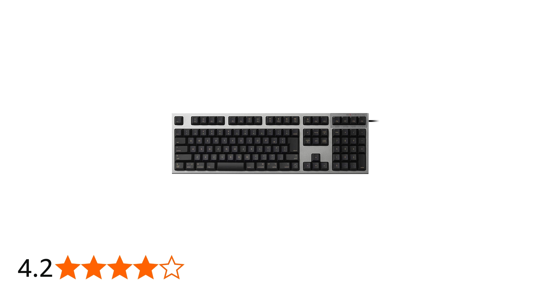 Amazon.co.jp: Topre R2-JPVM-BK REALFORCE for Mac Keyboard